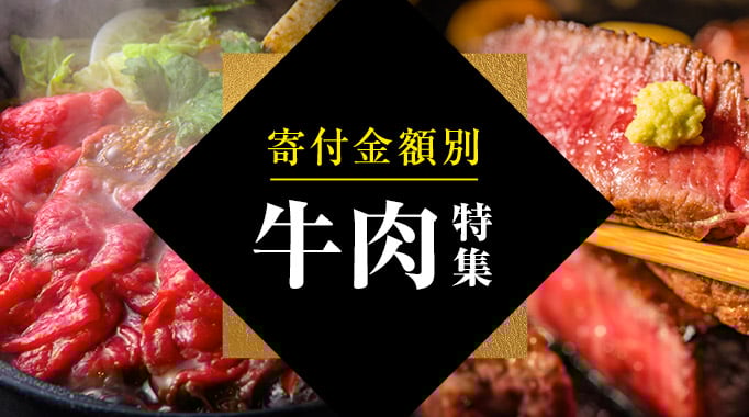 寄付金額別 牛肉特集