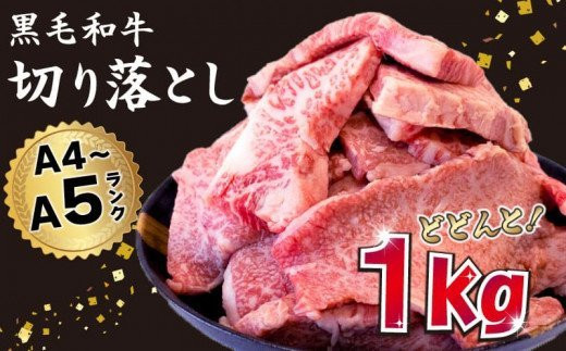 A4～A5ランク　阿波華牛　切り落とし１ｋｇ